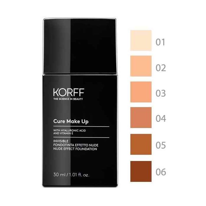 KORFF CURE MAKE UP FONDOTINTA IN GOCCE EFFETTO NUDE 30 ML TONALIT 06