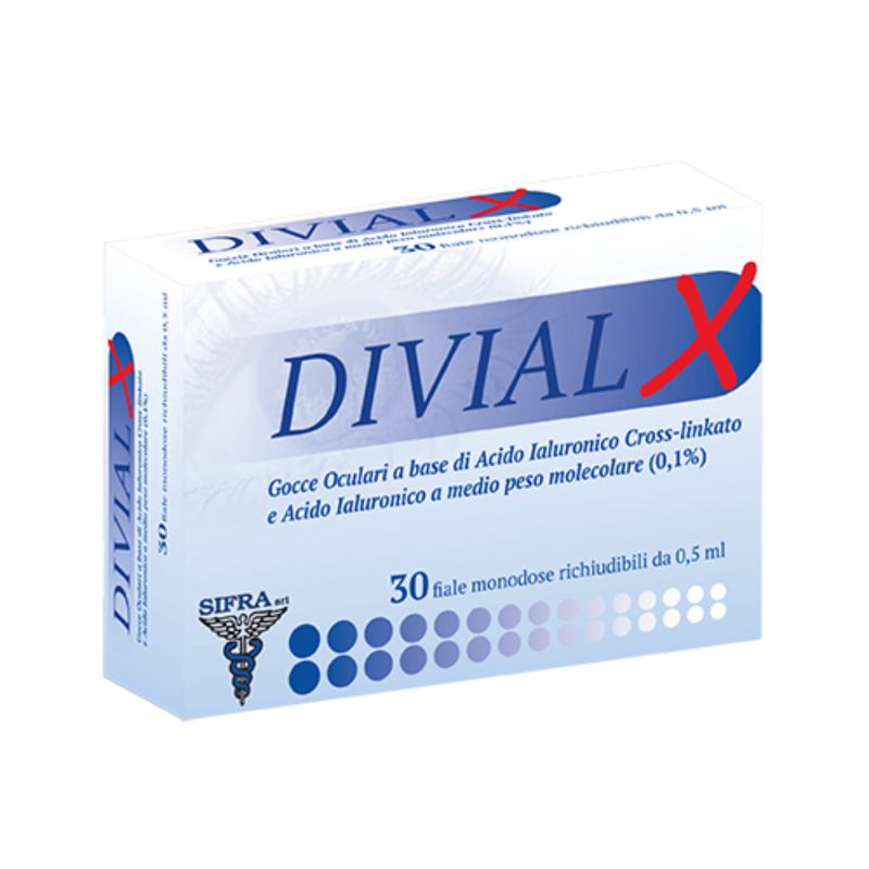 COLLIRIO DIVIAL X 30 FIALE MONODOSE 0,5 ML  Farmacia Al Vaticano -  Ecommerce Farmacia