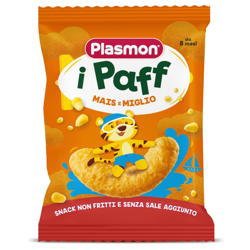 Plasmon i Paff Mais e Miglio Snack per Bambini 15 g
