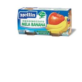 Omogeneizzati Mellin mela banana gr.100 x 2 