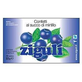 Zigulì caramelle palline gusto di fragola astuccio da 24 g Falqui