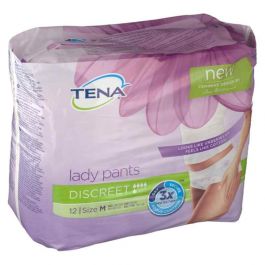 Pannolone A Mutandina Tena Lady Pants Discreet Medium 12 Pezzi