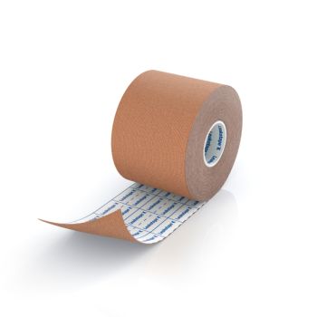 Cerotto per taping kinesiologico rotolo m 5x5 cm nastro kinesiology tape