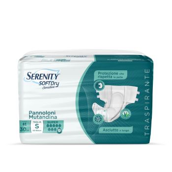 Pannoloni Serenity A Mutanda Classic Assorbenza Extra Taglia XL 15 Pezzi